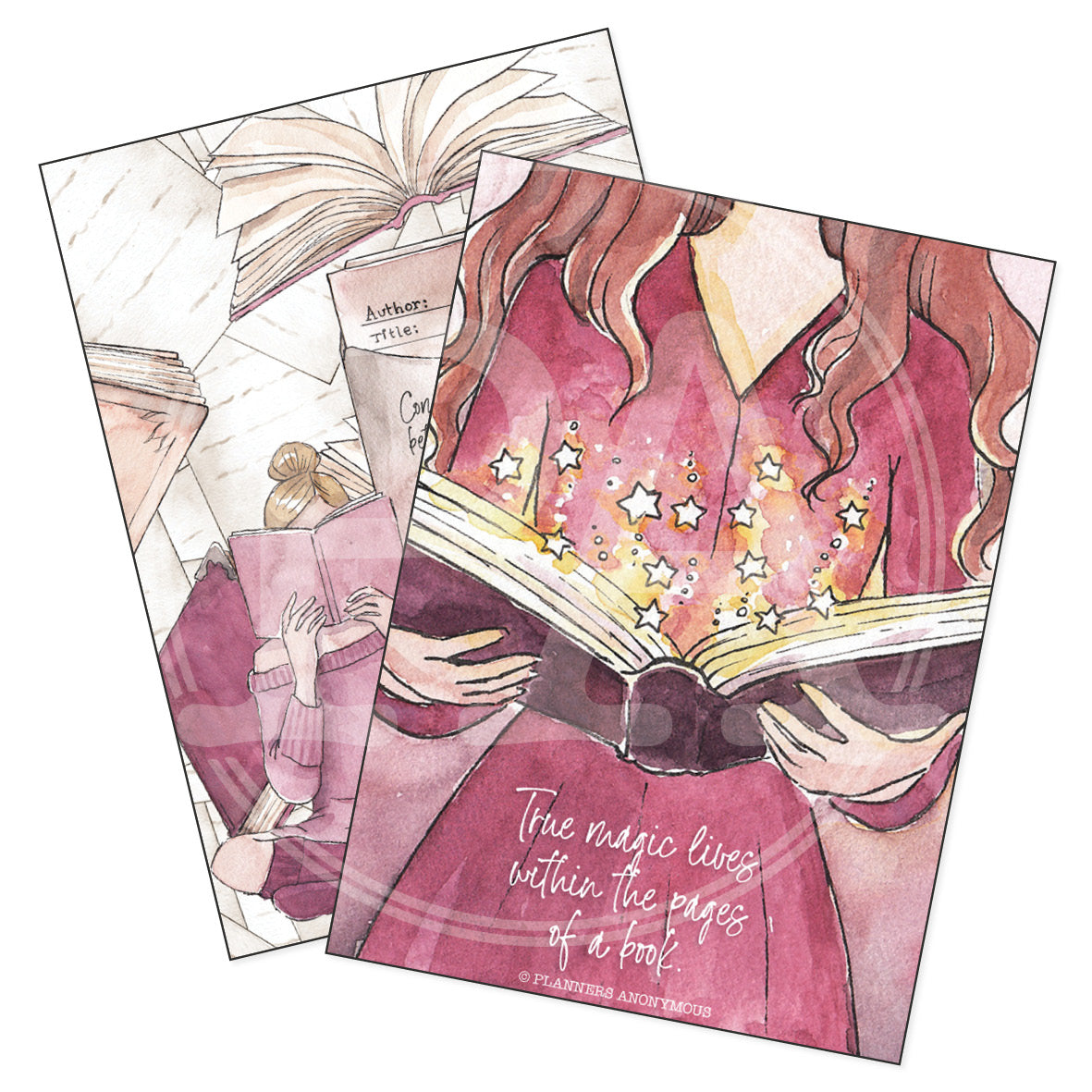 Book Lover 2 Planner Kit