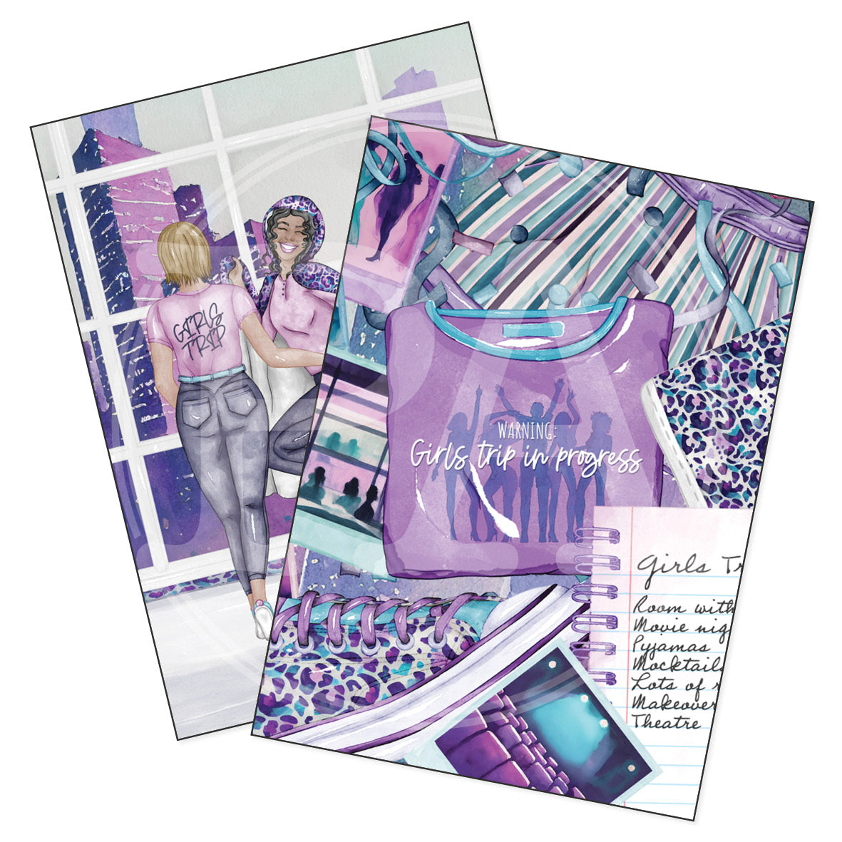 Girls Trip Printable Art Card