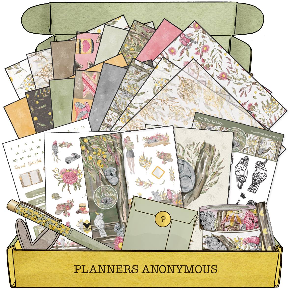 Australiana Planner Kit