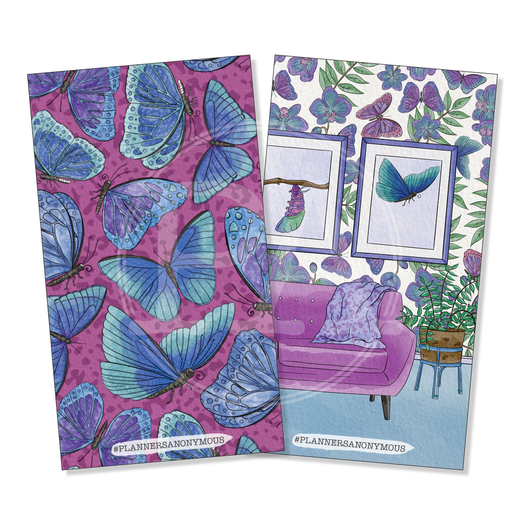 Butterfly Skies - Phone Background