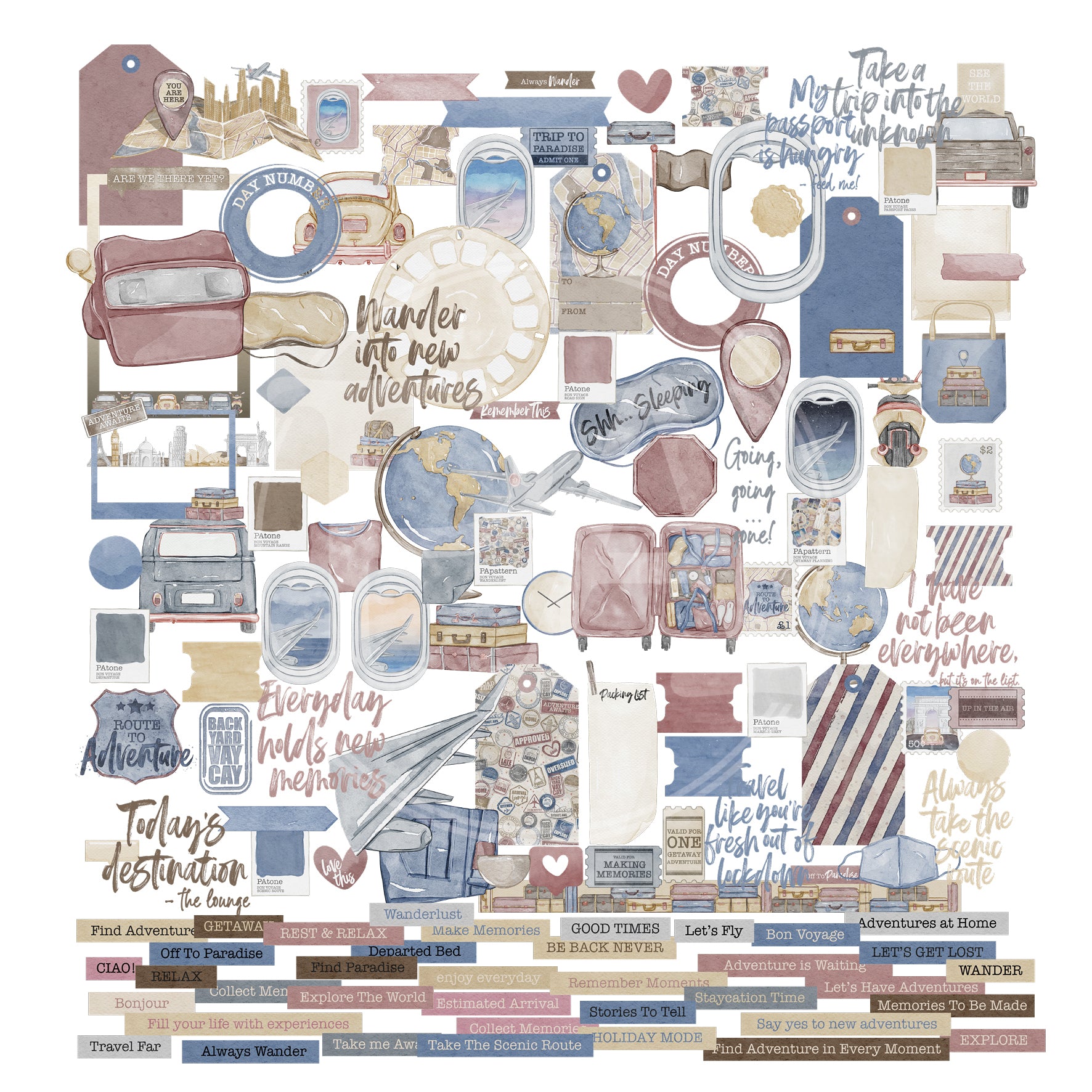 Bon Voyage Creative Kit