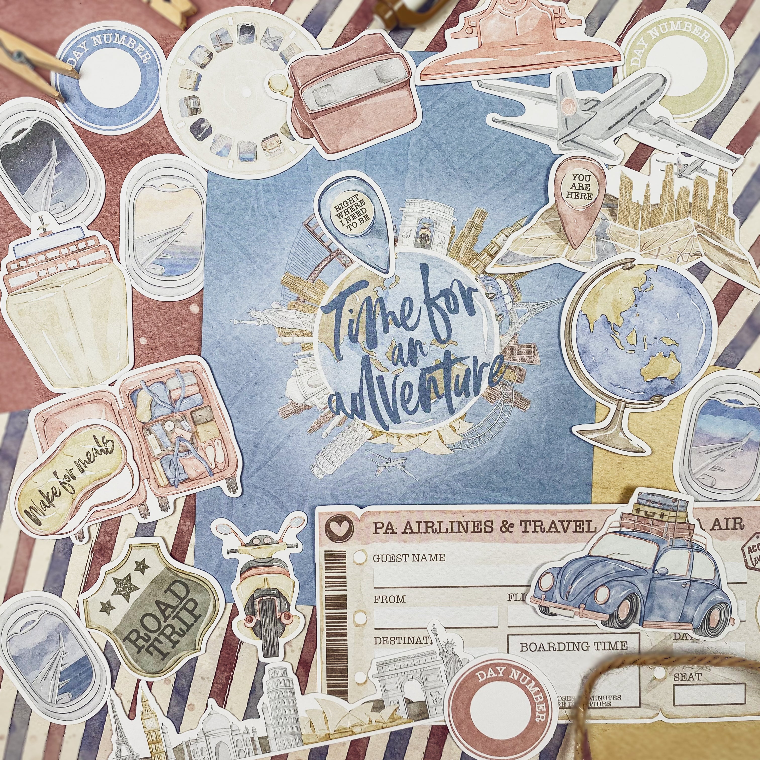 Bon Voyage Planner Kit