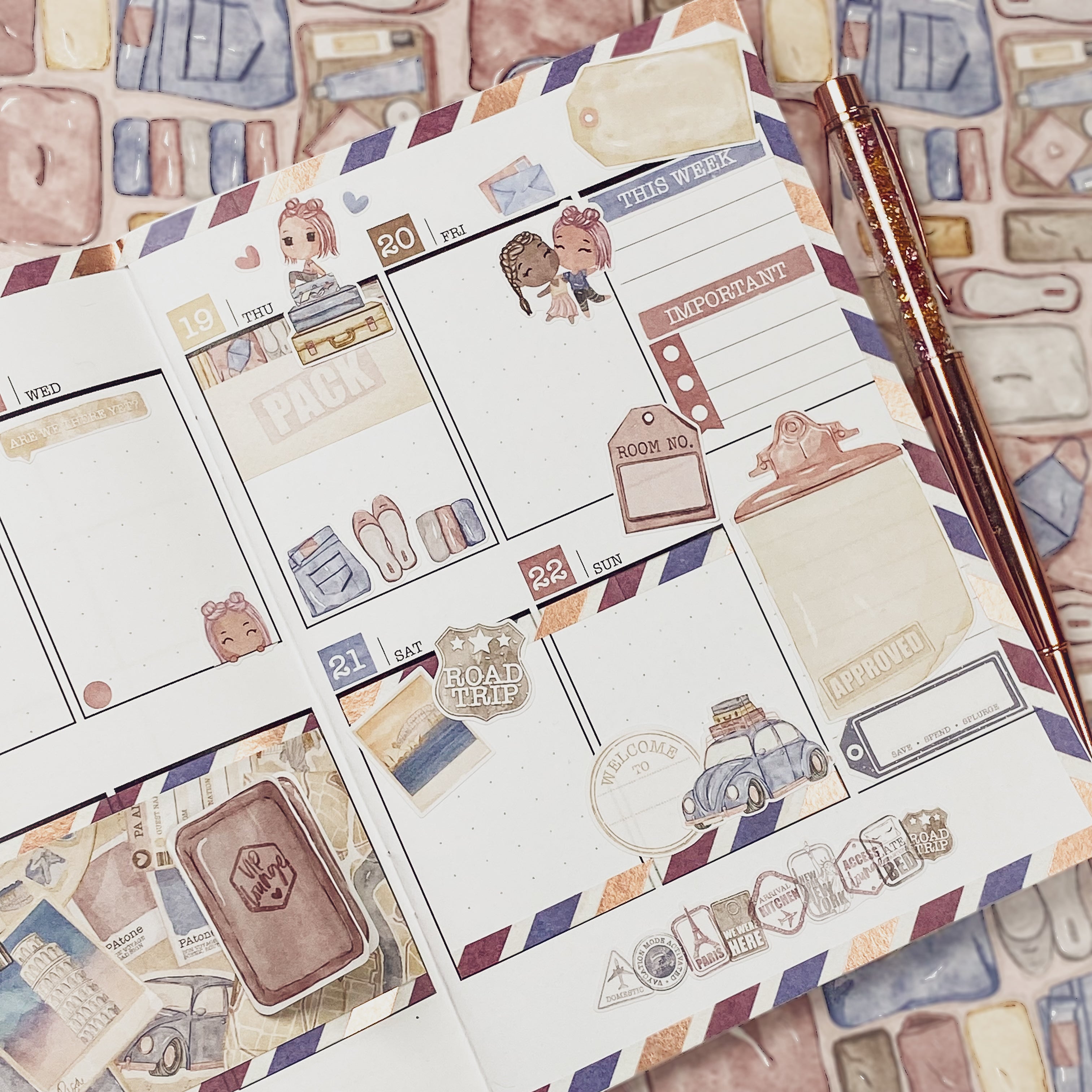 Bon Voyage Planner Kit