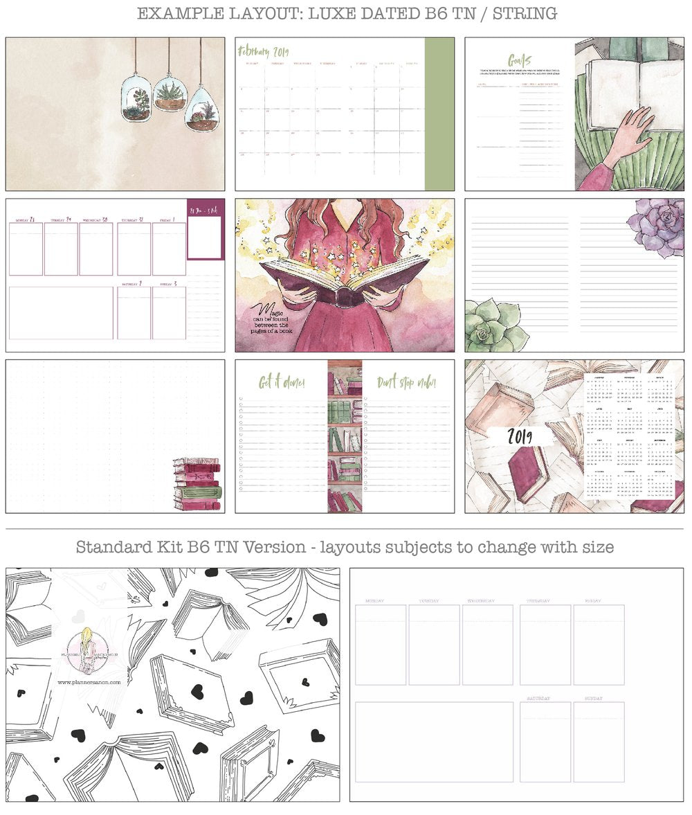 Book Lover Printable Inserts
