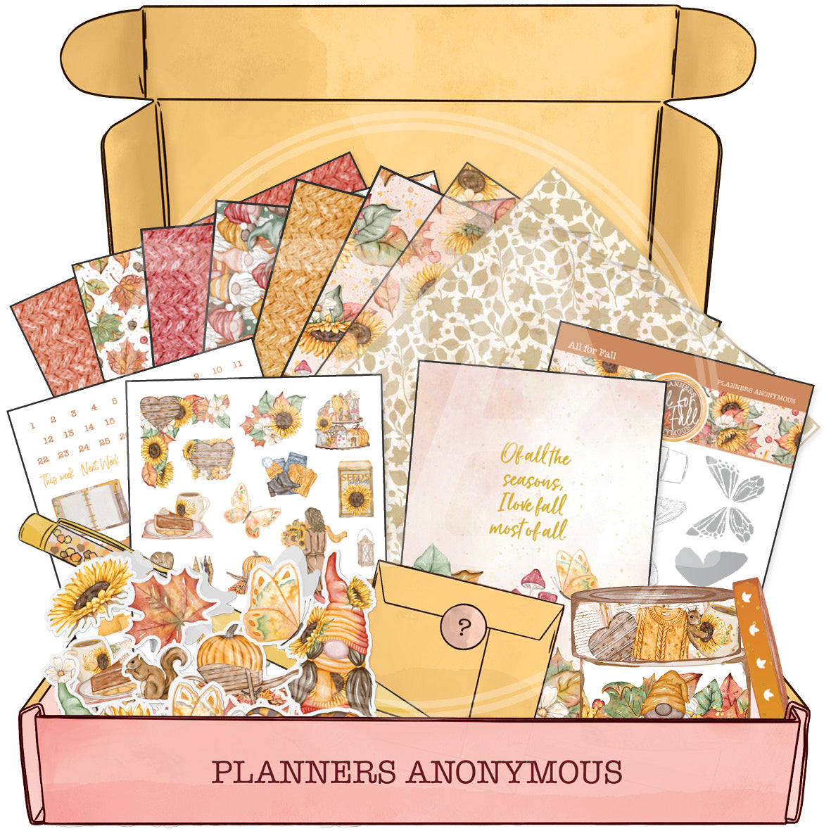 All For Fall Planner Kit