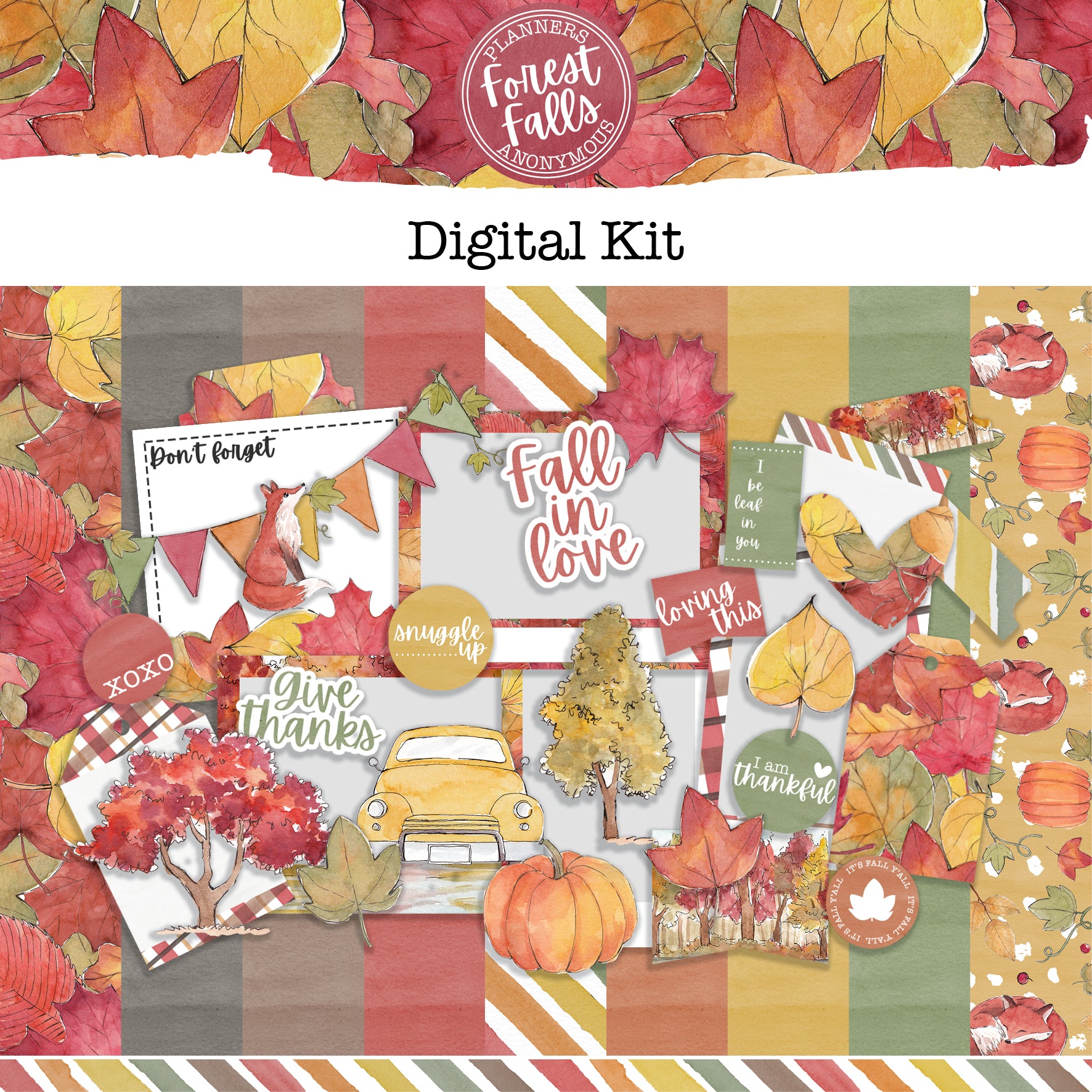 Forest Falls Creative Kit
