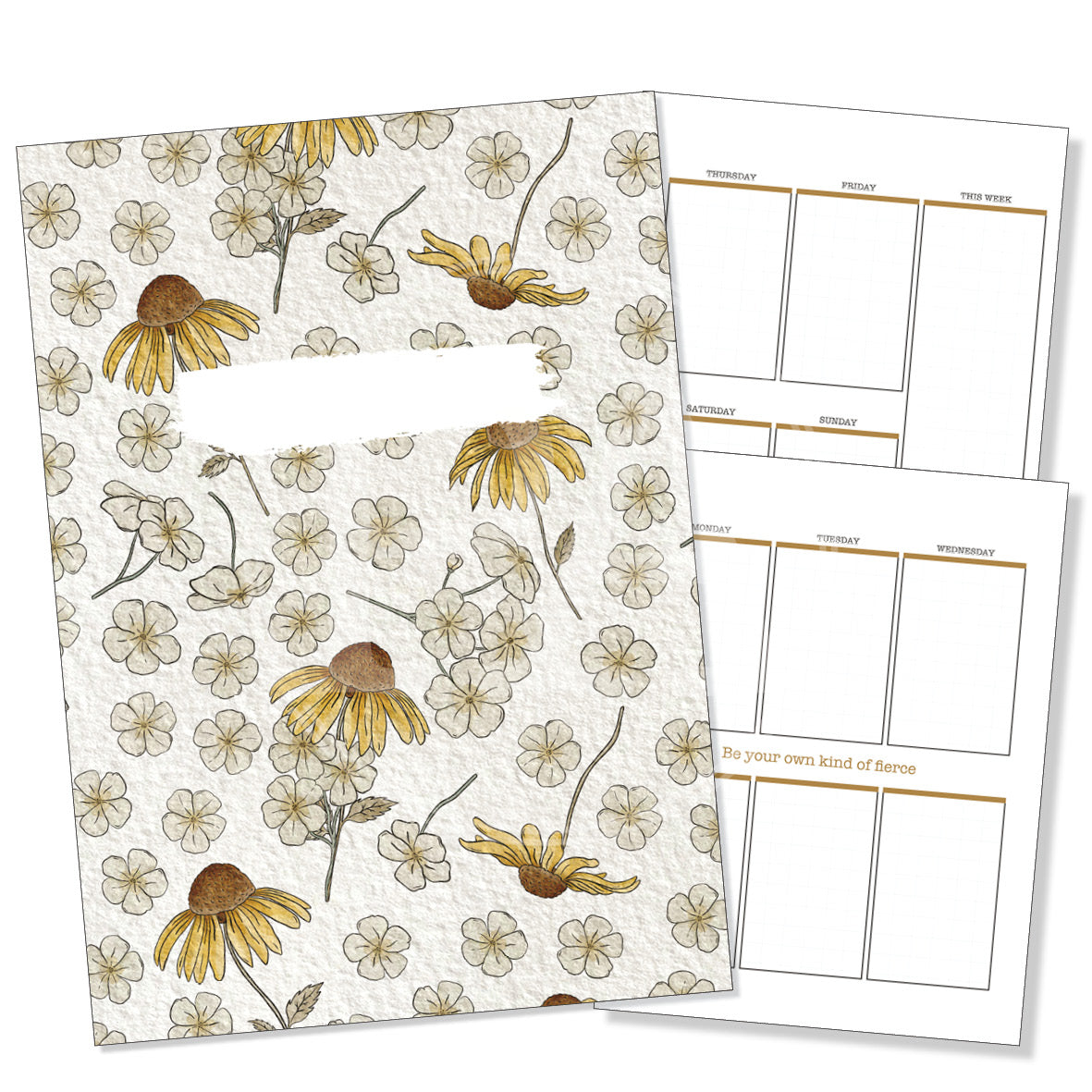 Fierce - Printable Inserts - Kit