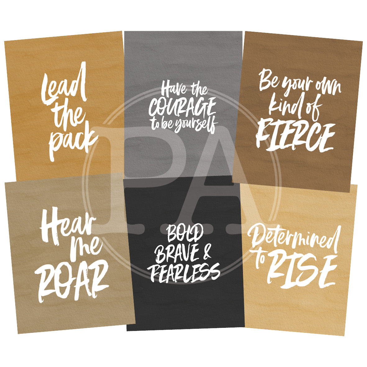 Fierce Quote Cards