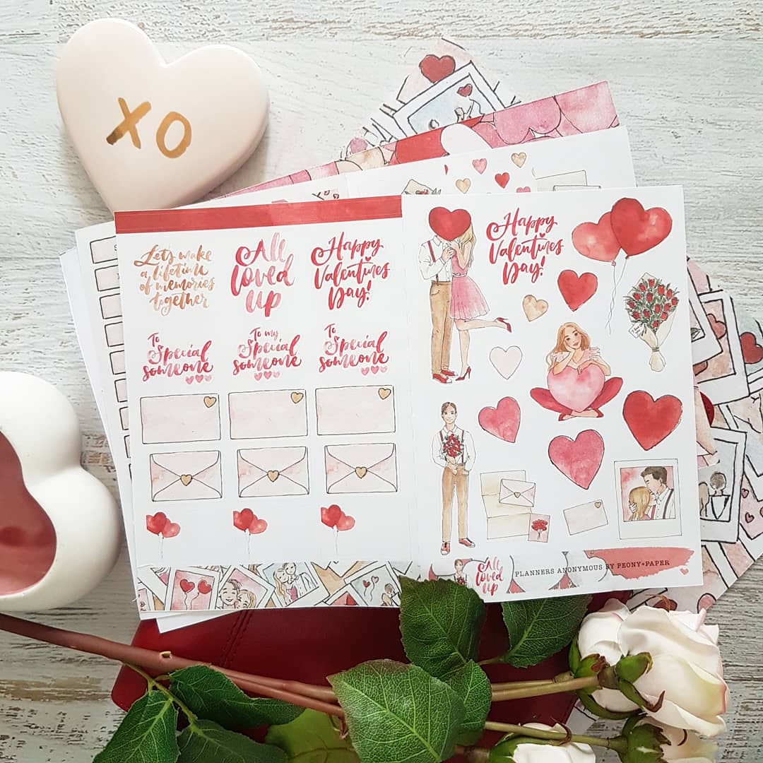 All Loved Up! B6 Sticker + Booklet Digital MiniKit