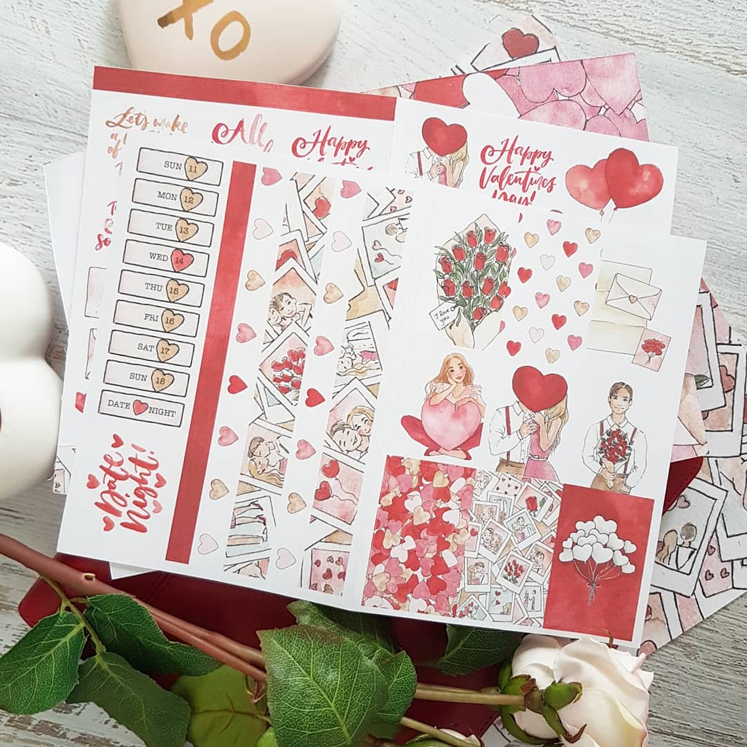All Loved Up! B6 Sticker + Booklet Digital MiniKit