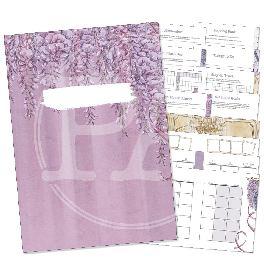 Masquerade Inserts Luxe Weekly Printable