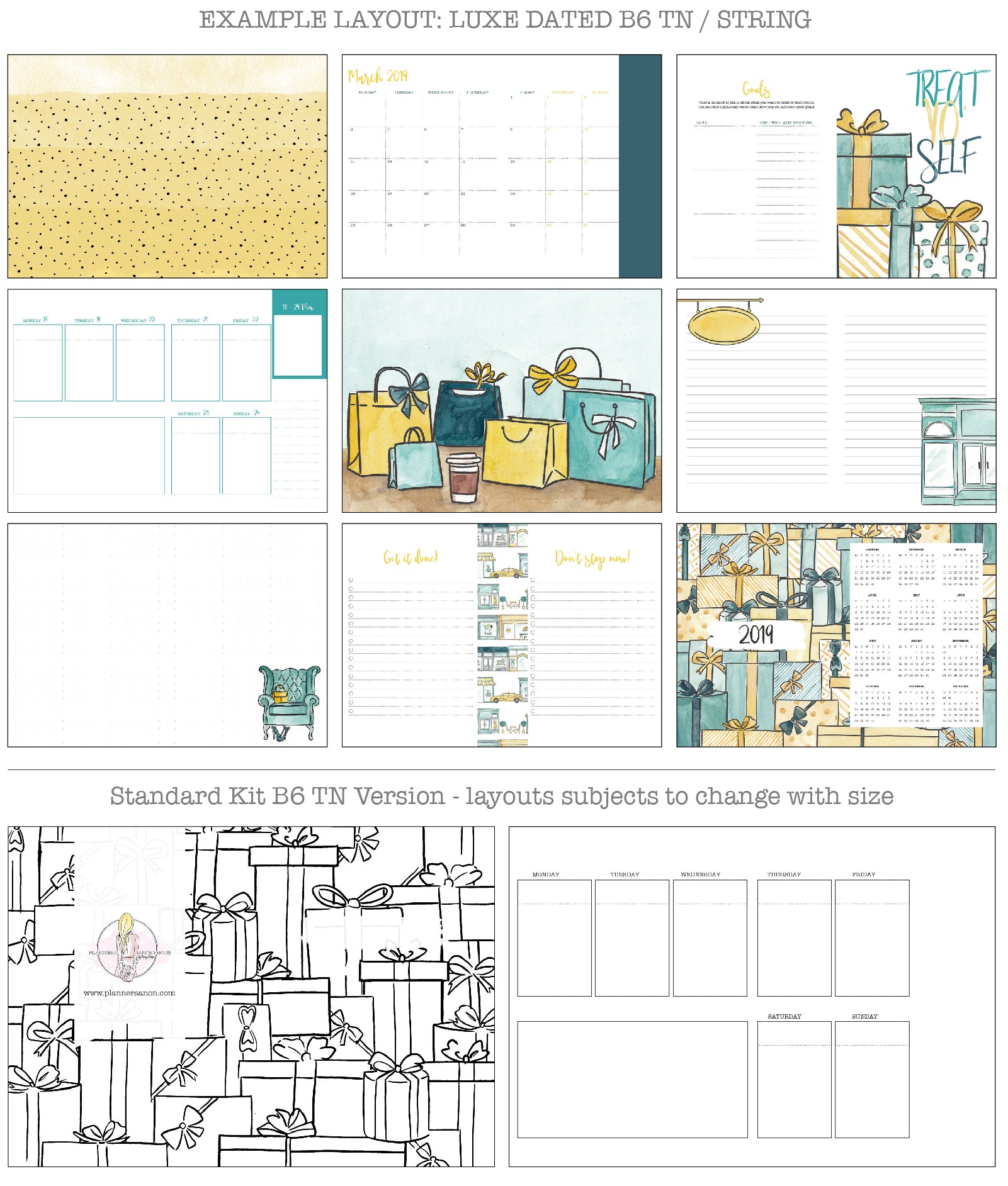 Main Street Printable Inserts