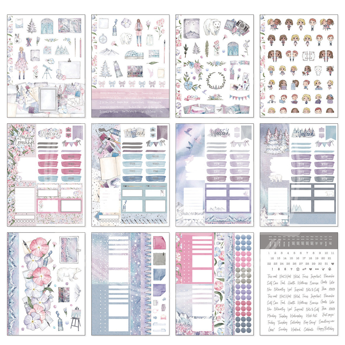 Northern Lights Sticker Book