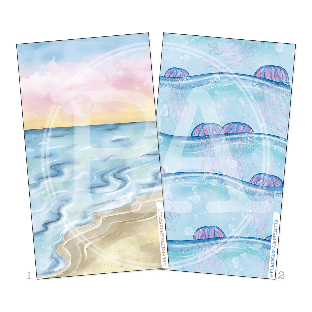 Mermaid Shores Phone Background