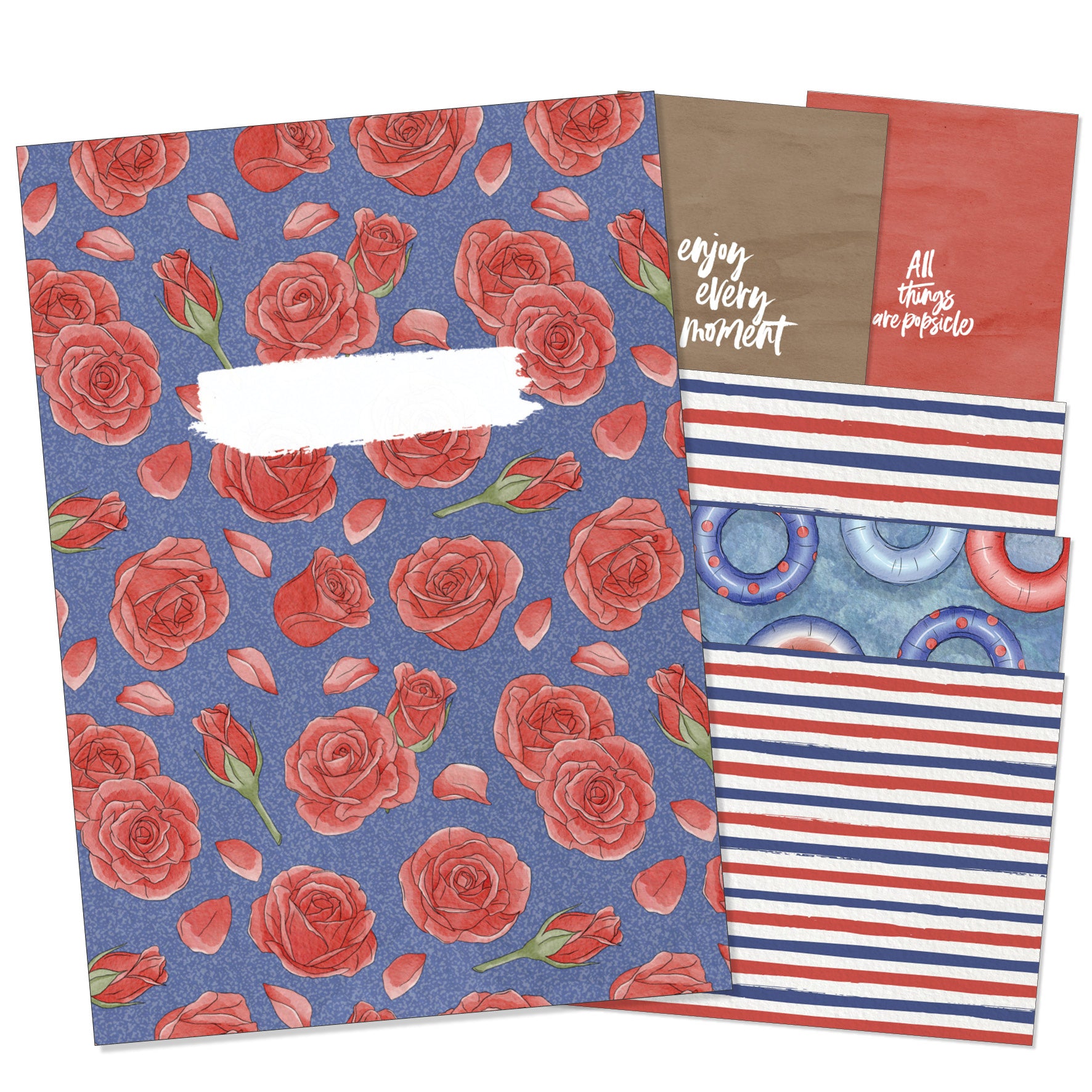 Poolside - Printable Inserts - Kit