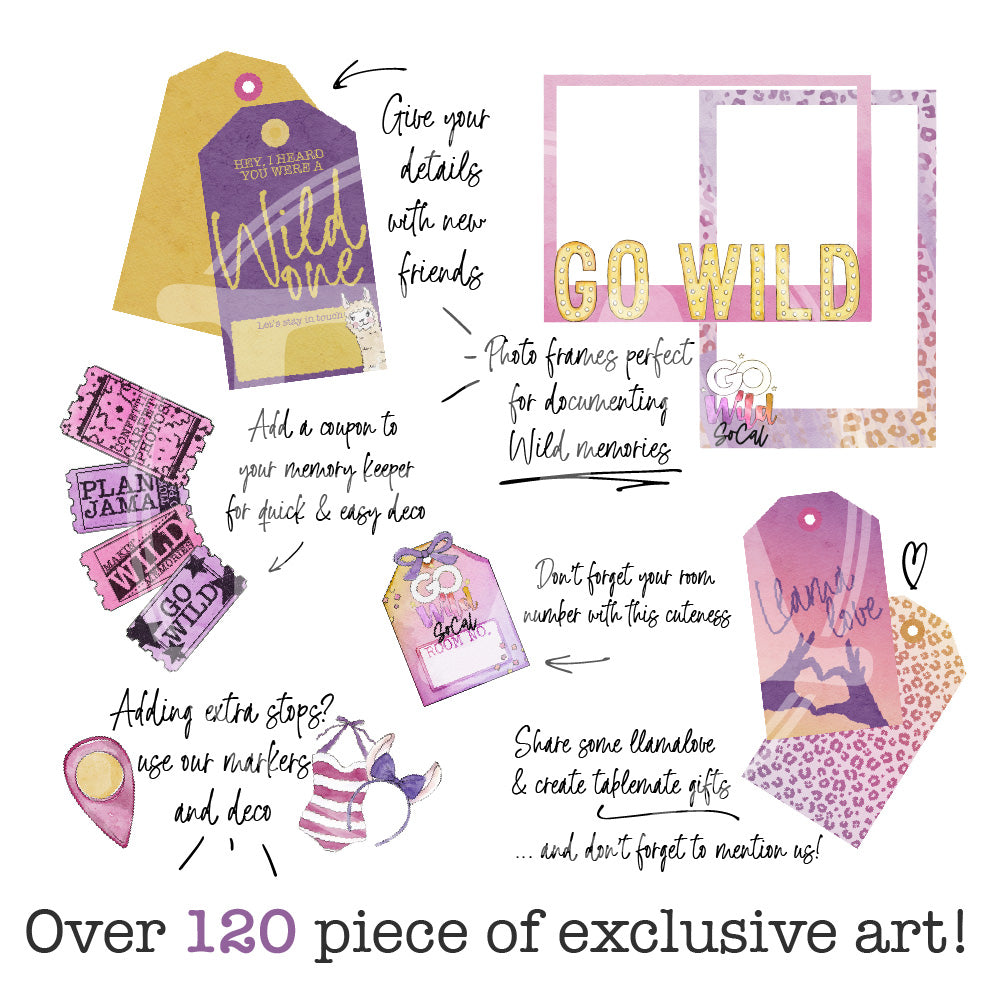 Go Wild SoCal Planaheim Creative Kit