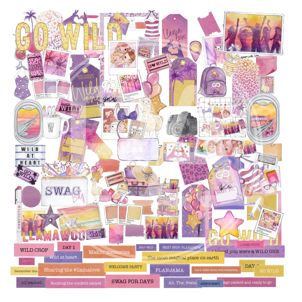 Go Wild SoCal Planaheim Creative Kit