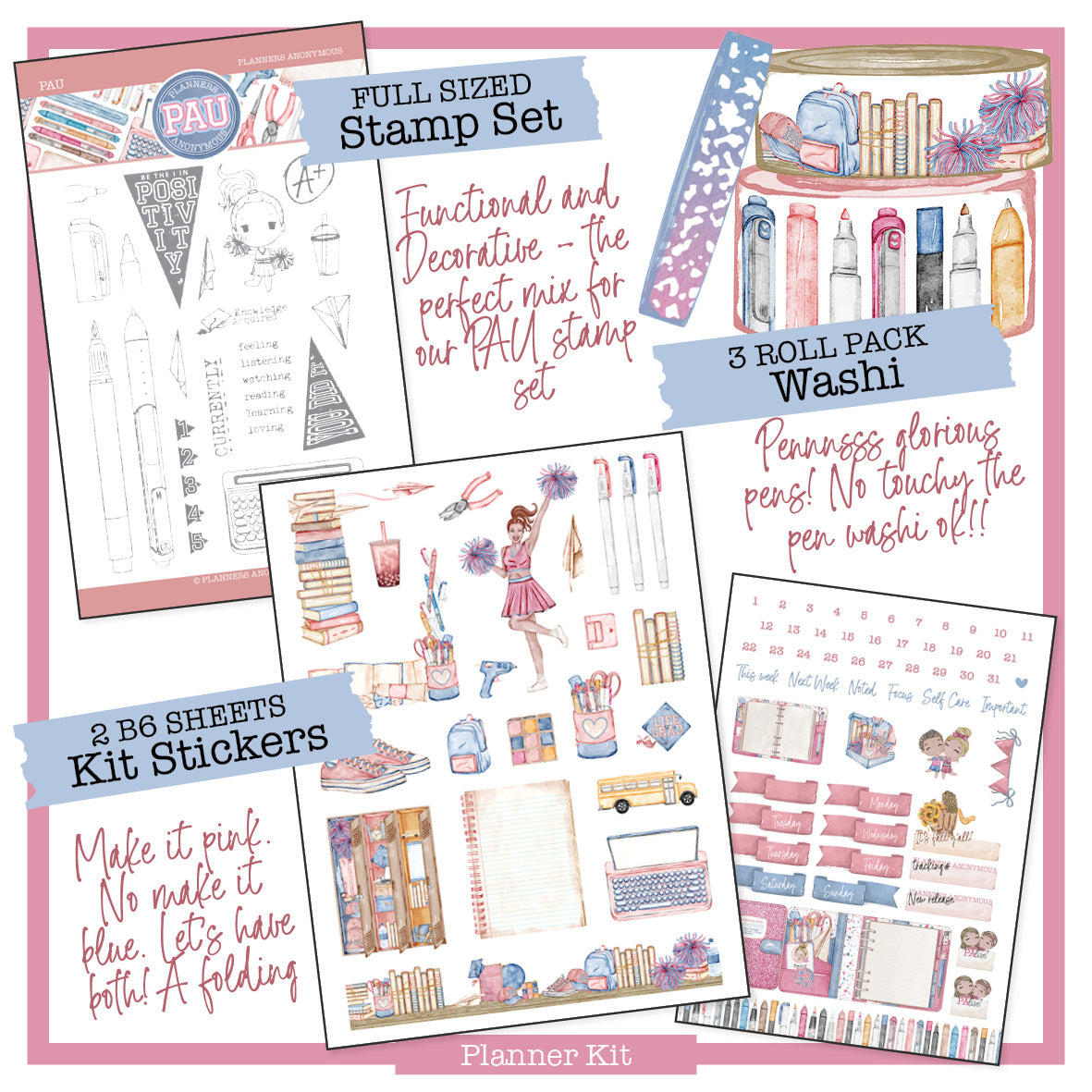 PAU Planner Kit
