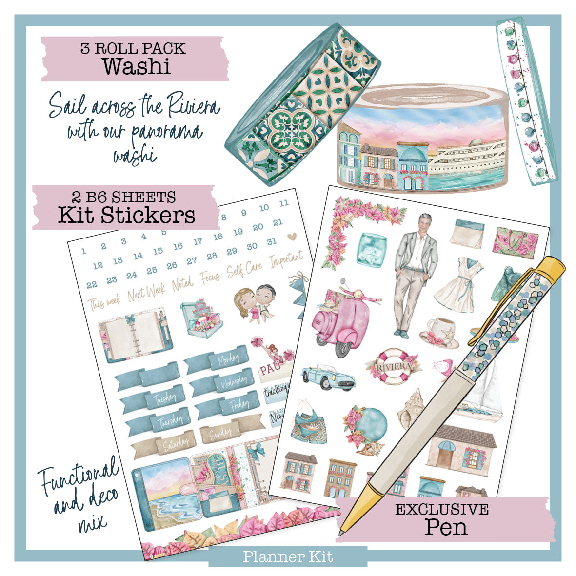Riviera Planner Kit