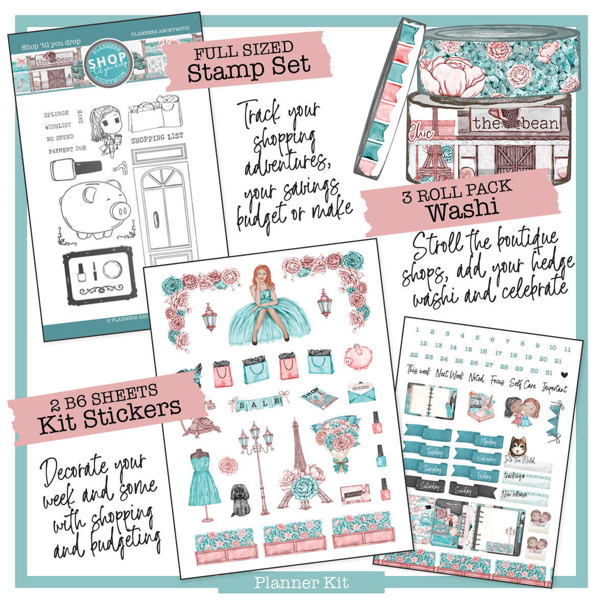 Shop til You Drop Planner Kit
