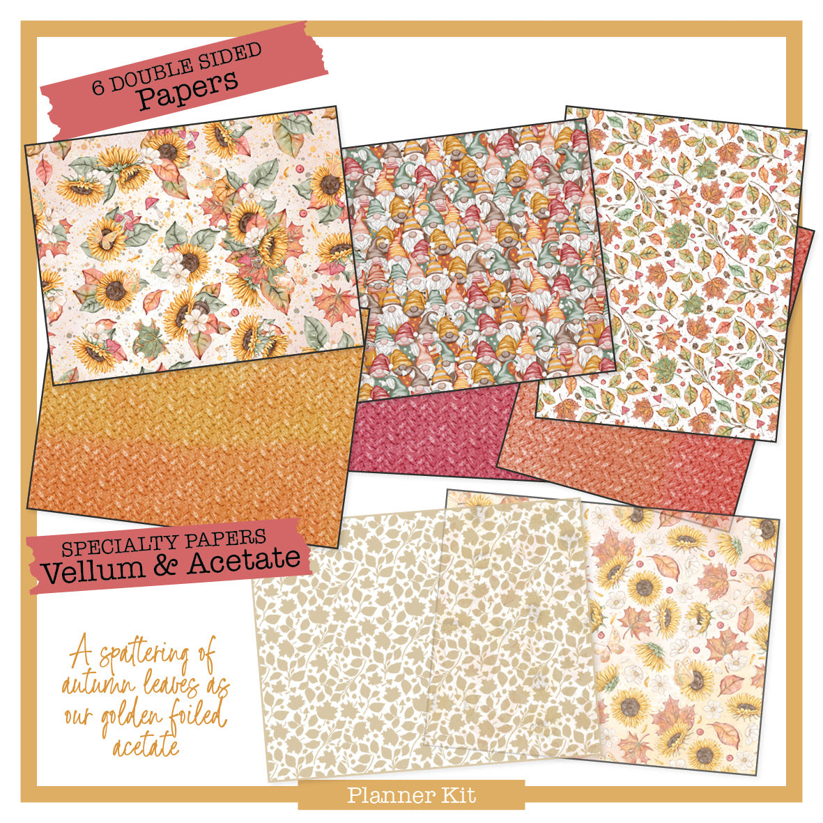 All for Fall Planner Kit