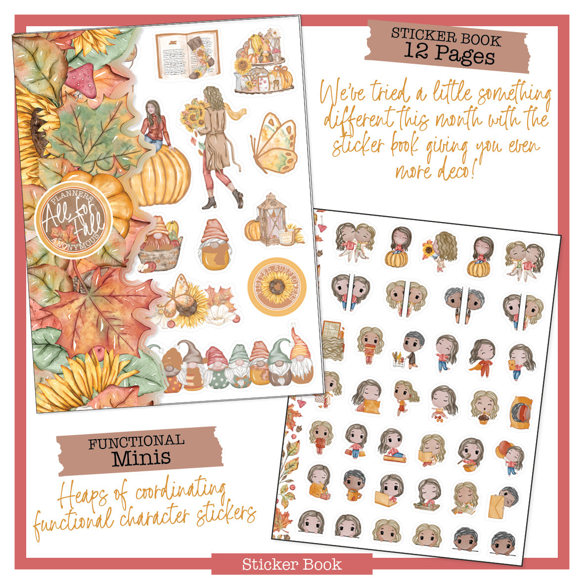 All for Fall Sticker Book