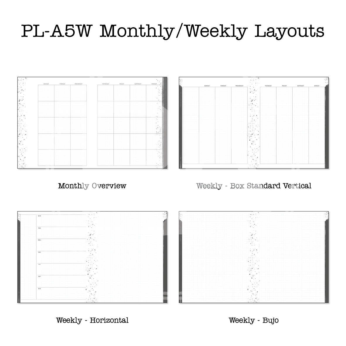 Australiana Inserts Luxe Weekly Printable