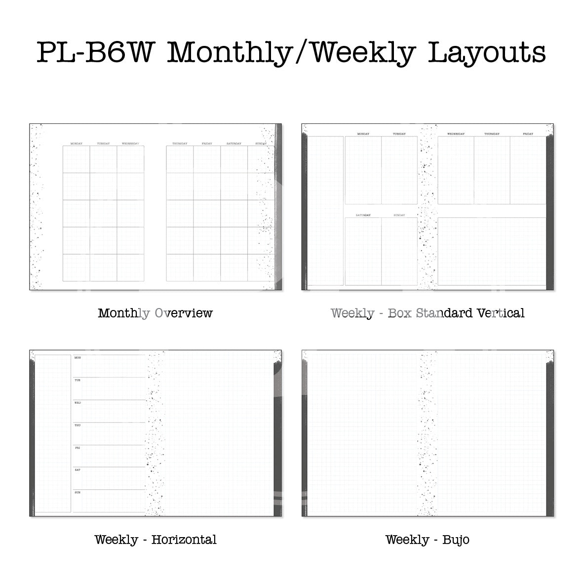 Australiana Inserts Luxe Weekly Printable