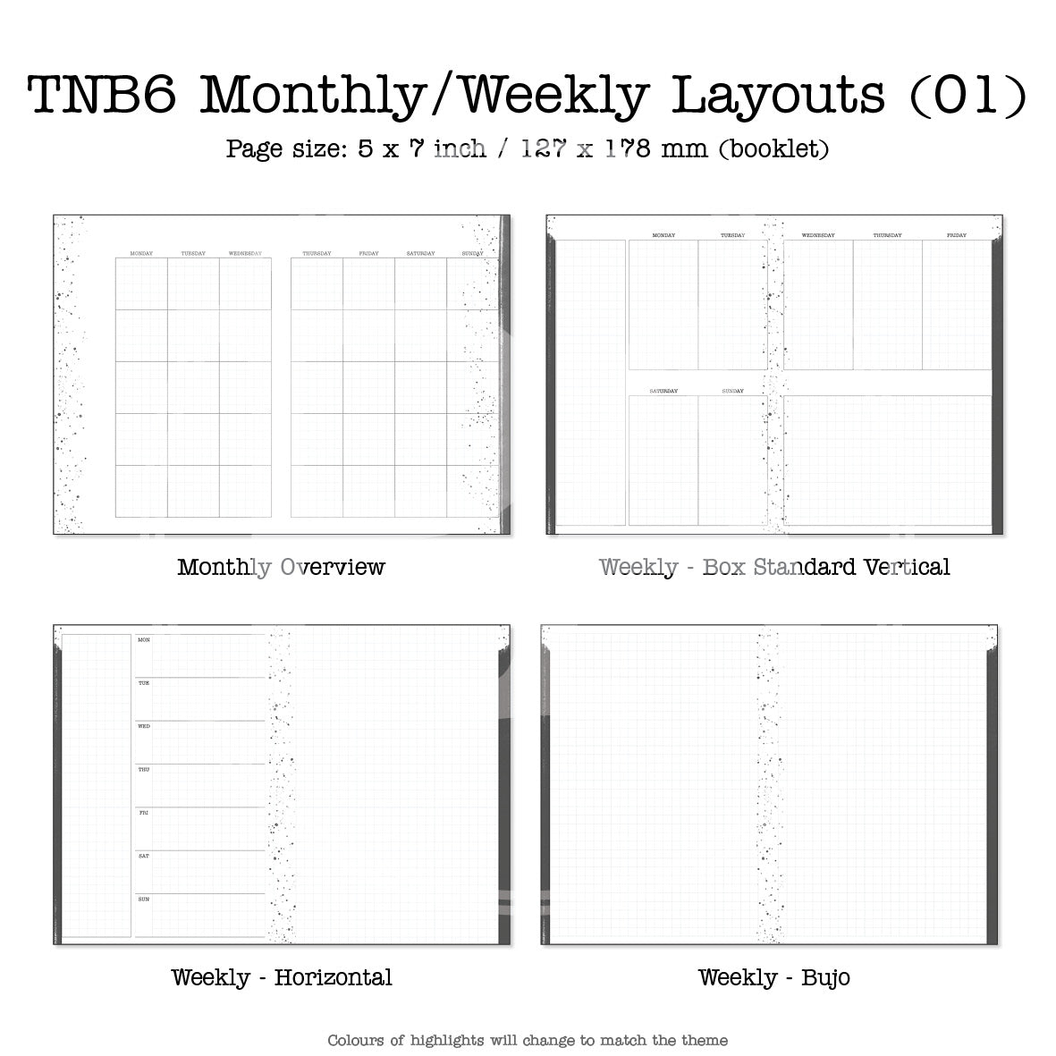 Australiana Inserts Kit Printable