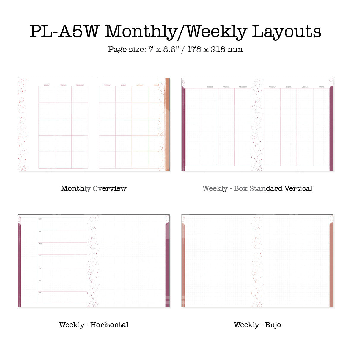 PlannerLove Inserts Luxe Printable