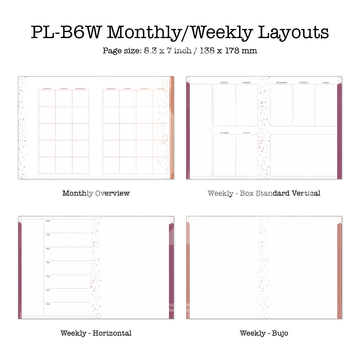 PlannerLove Inserts Luxe Printable