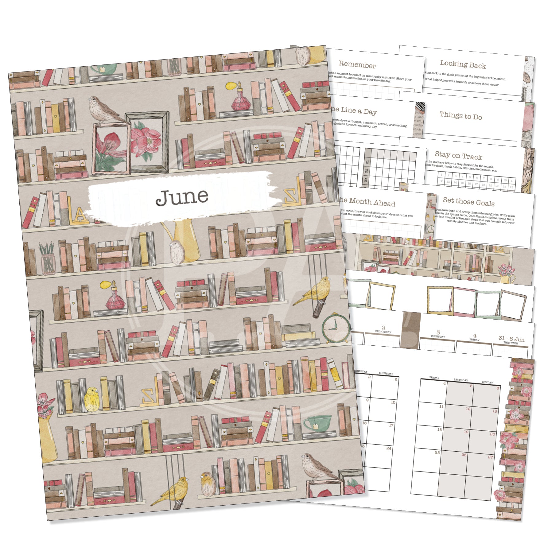 Chapter 3 Printable Luxe Weekly Inserts