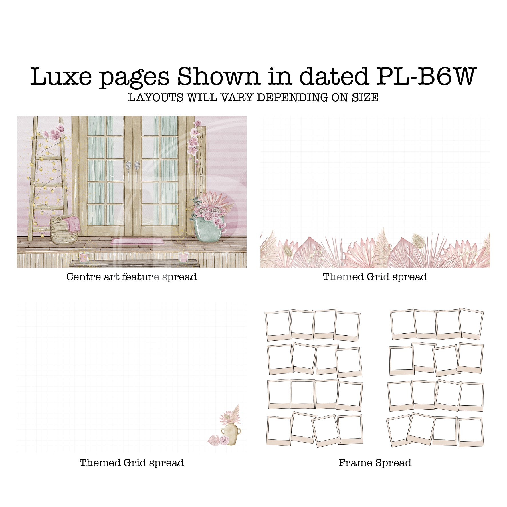 Hygge Life Printable Luxe Weekly Inserts