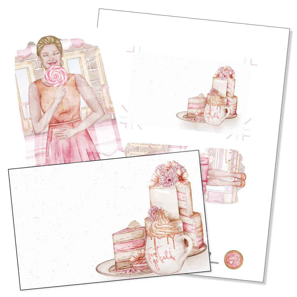 Sweet Art Pocket Printable