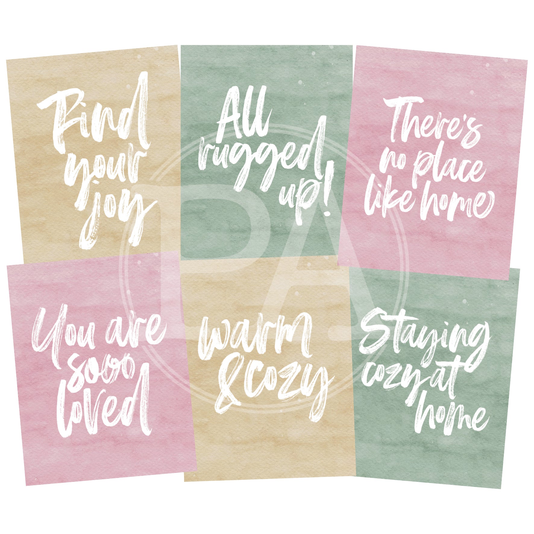 Hygge Life Quote Cards