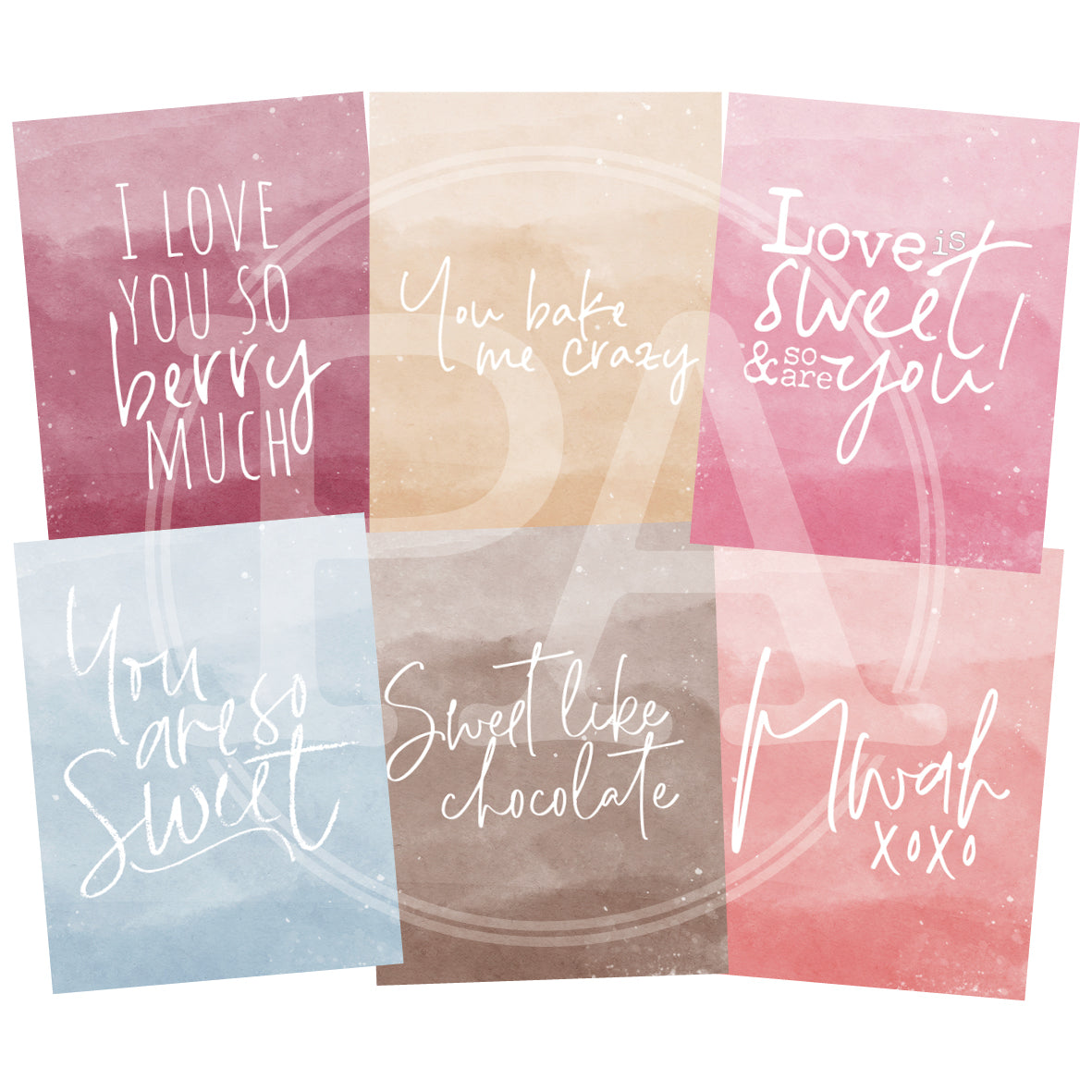 Sweet Art Quote Cards
