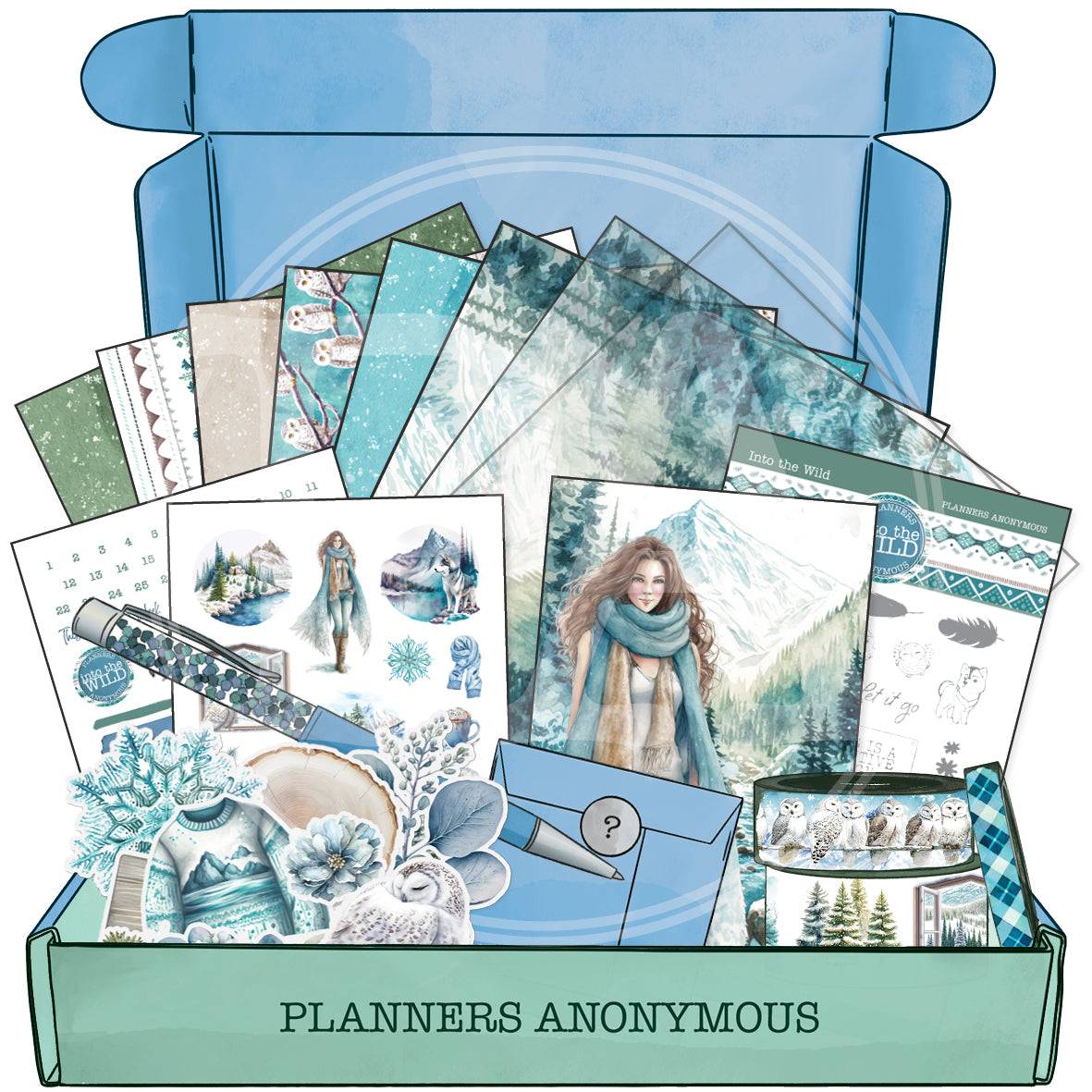 Into the Wild Planner Kit