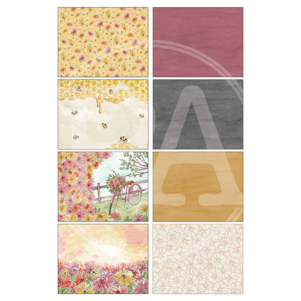 Pretty Posy 2 additional paper pack