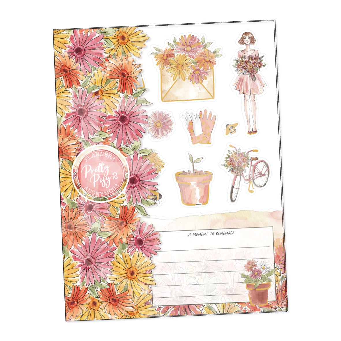 Pretty Posy 2 Sticker Book