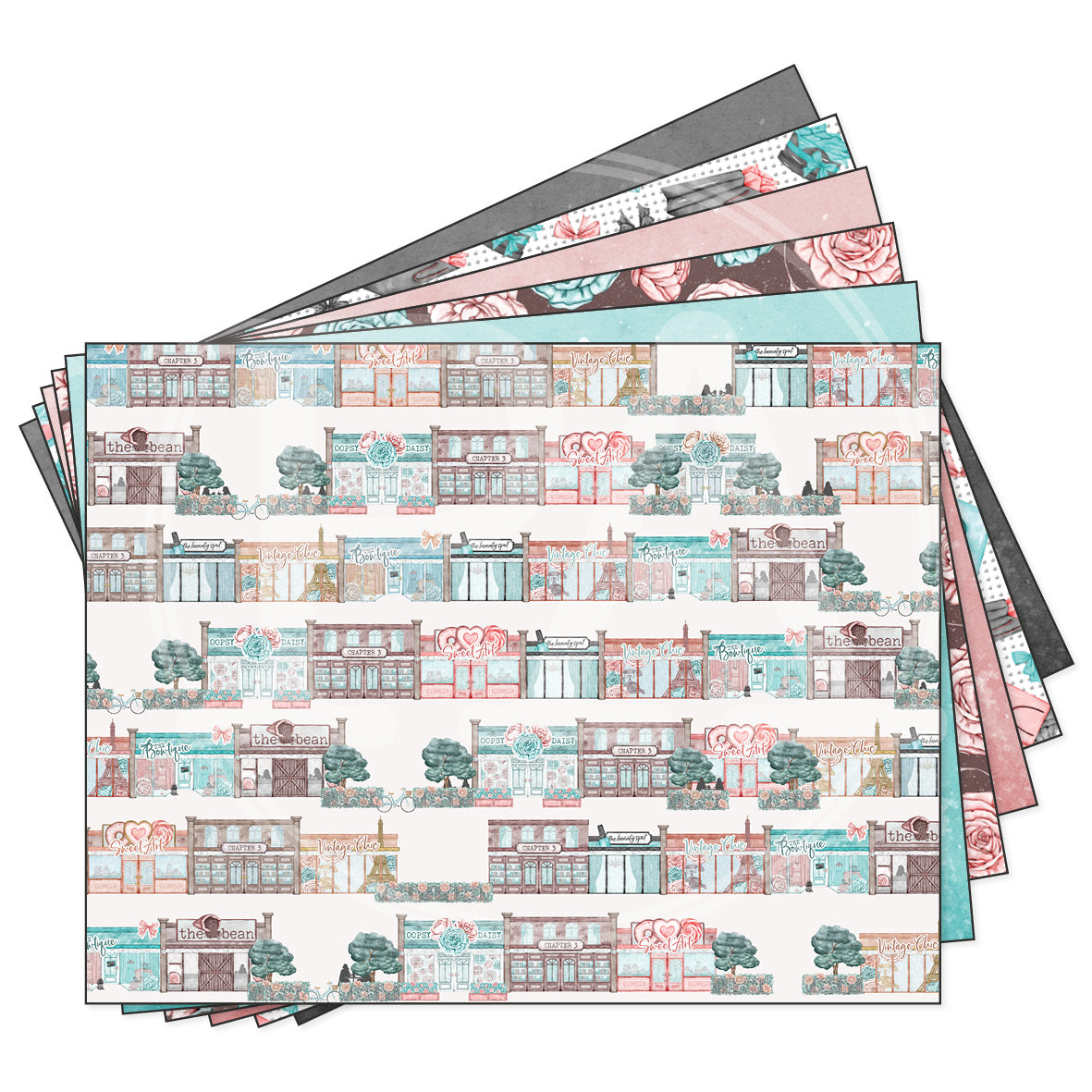 Shop til you drop decorative papers - standard