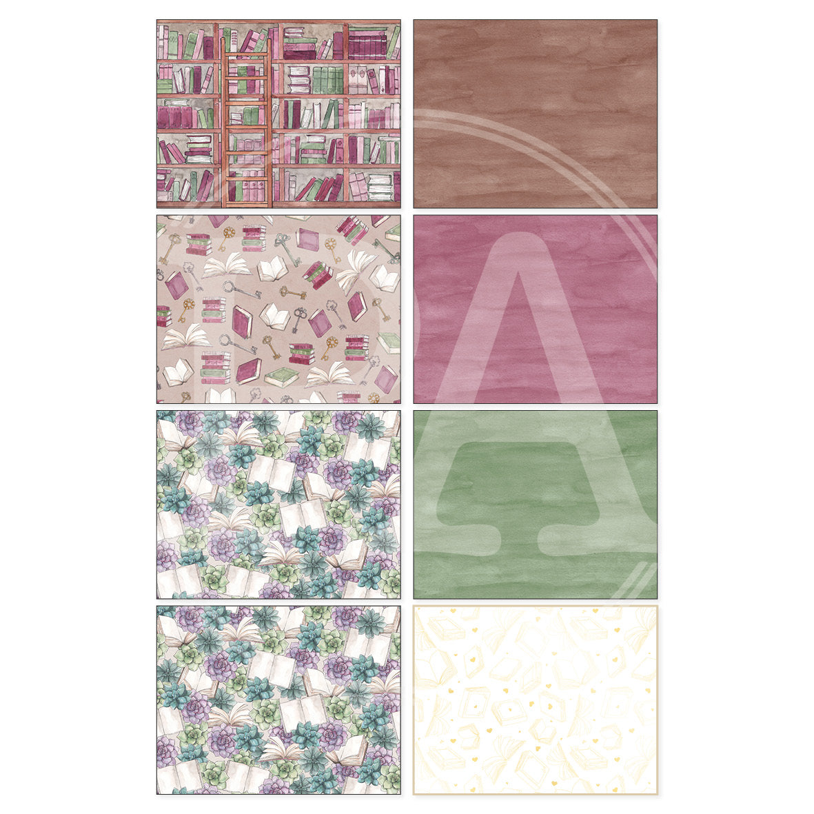 Book Lover 2 Planner Kit