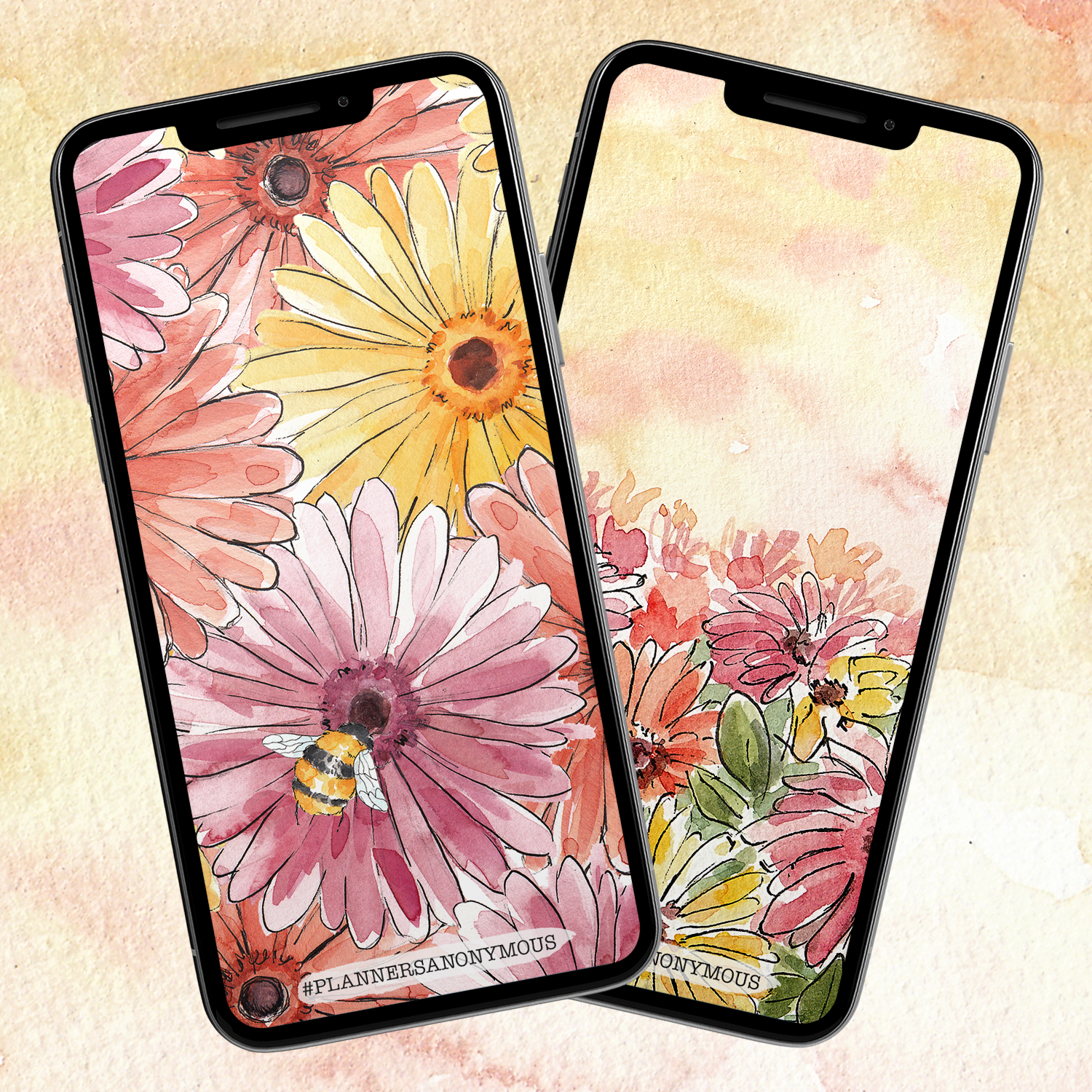 Pretty Posy Phone Background