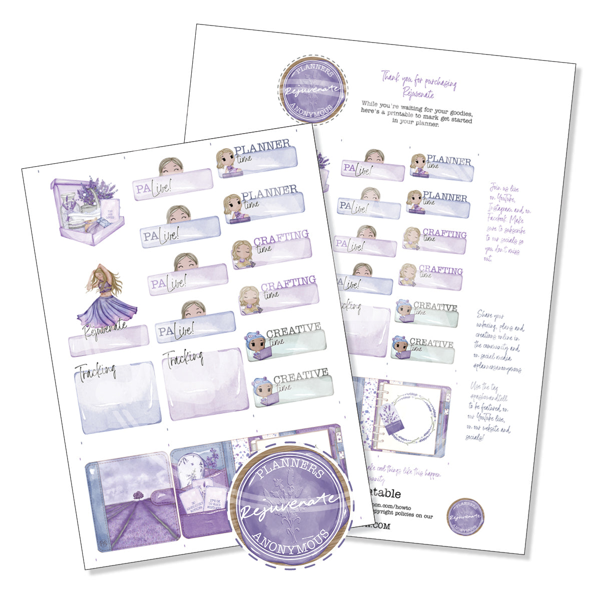 Rejuvenate Community Printable