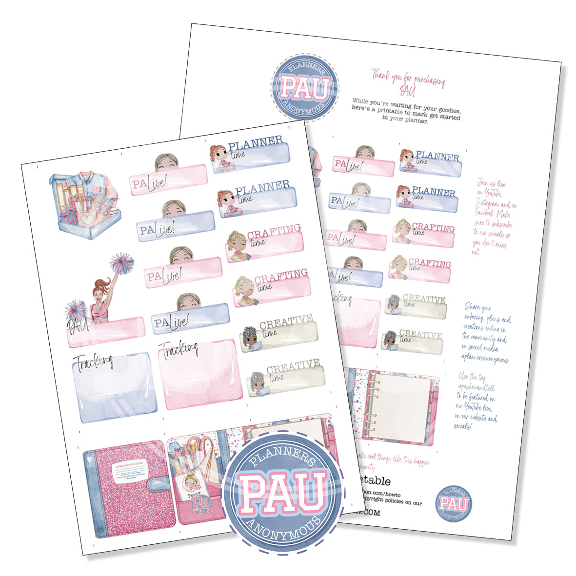 PAU Community Printable