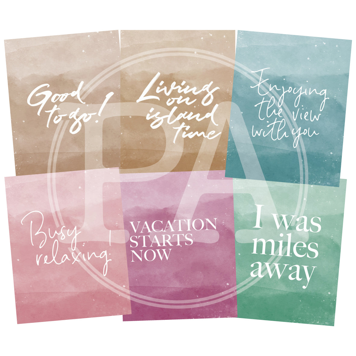 Riviera Quote Cards