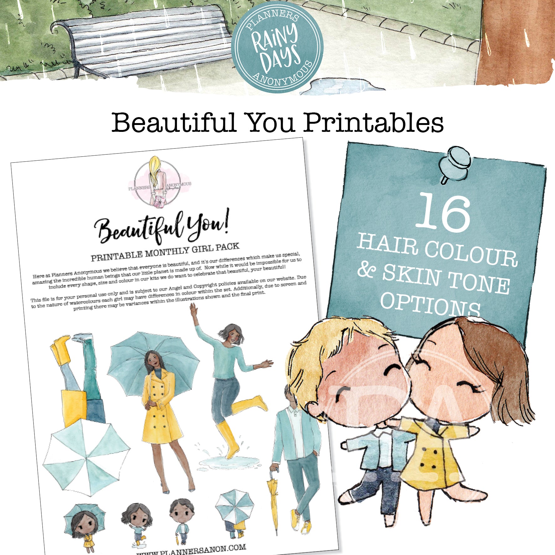 Rainy Days Beautiful You Downloads