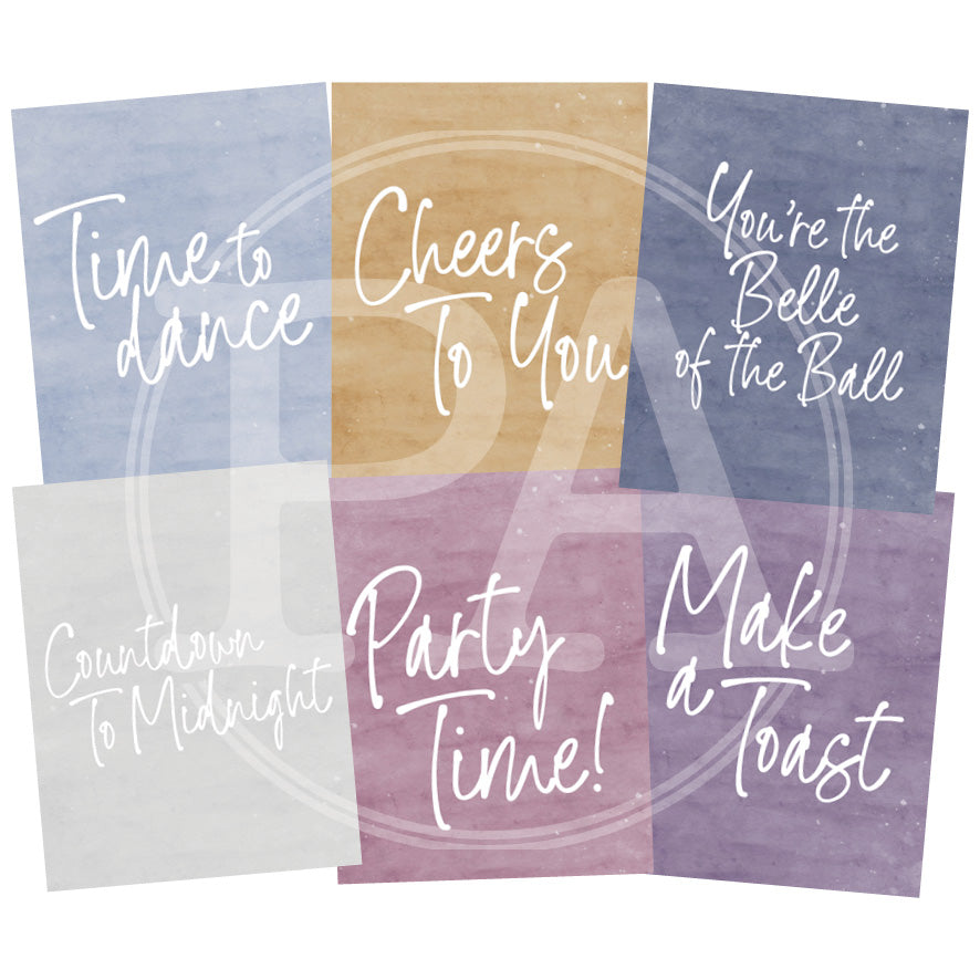 Masquerade Quote Cards