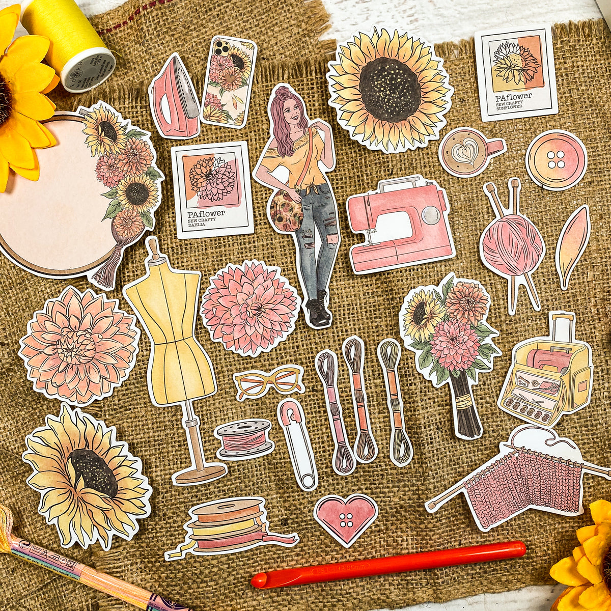 Sew Crafty decorative papers - standard