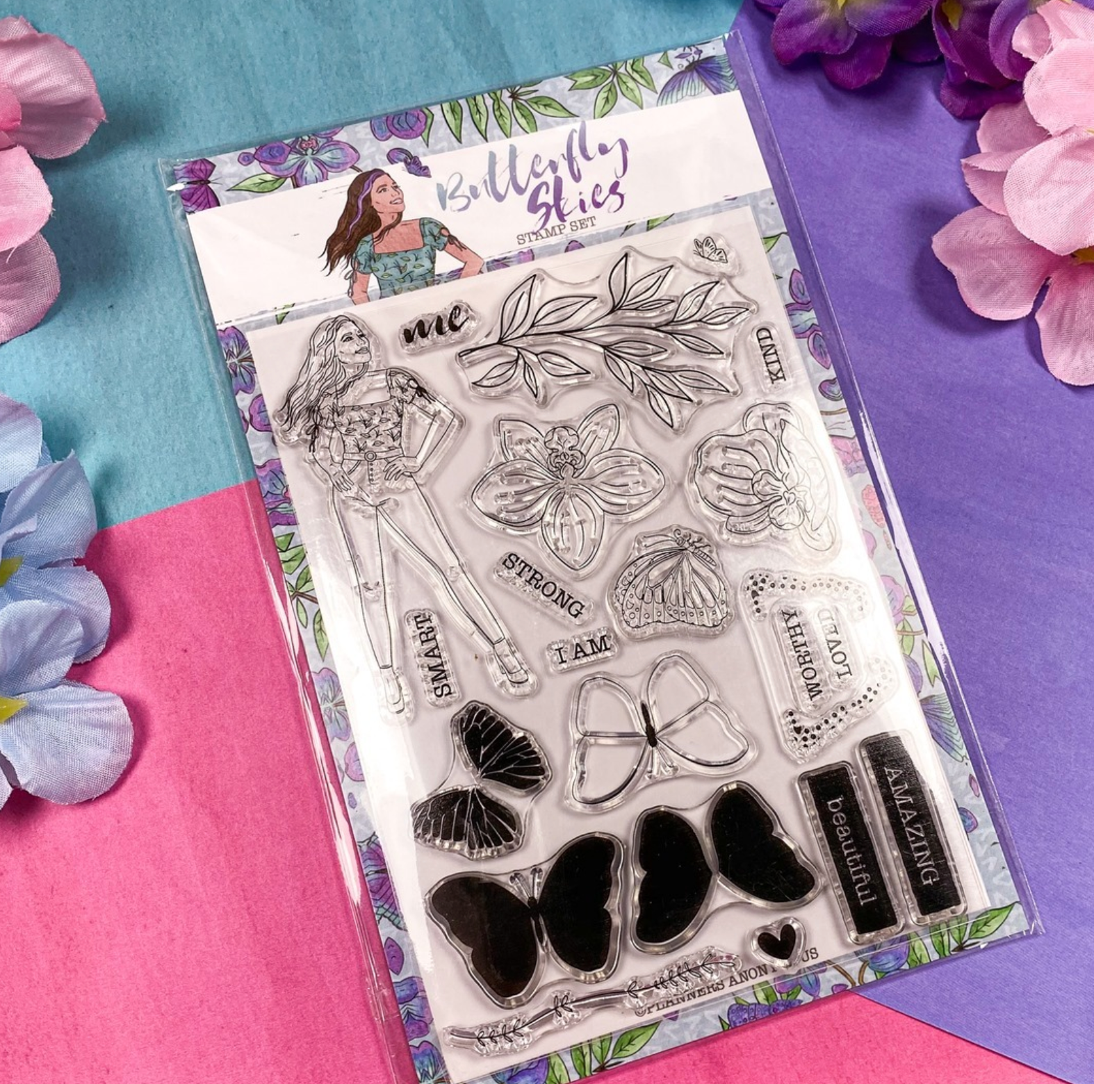 Butterfly Skies Stamp Set