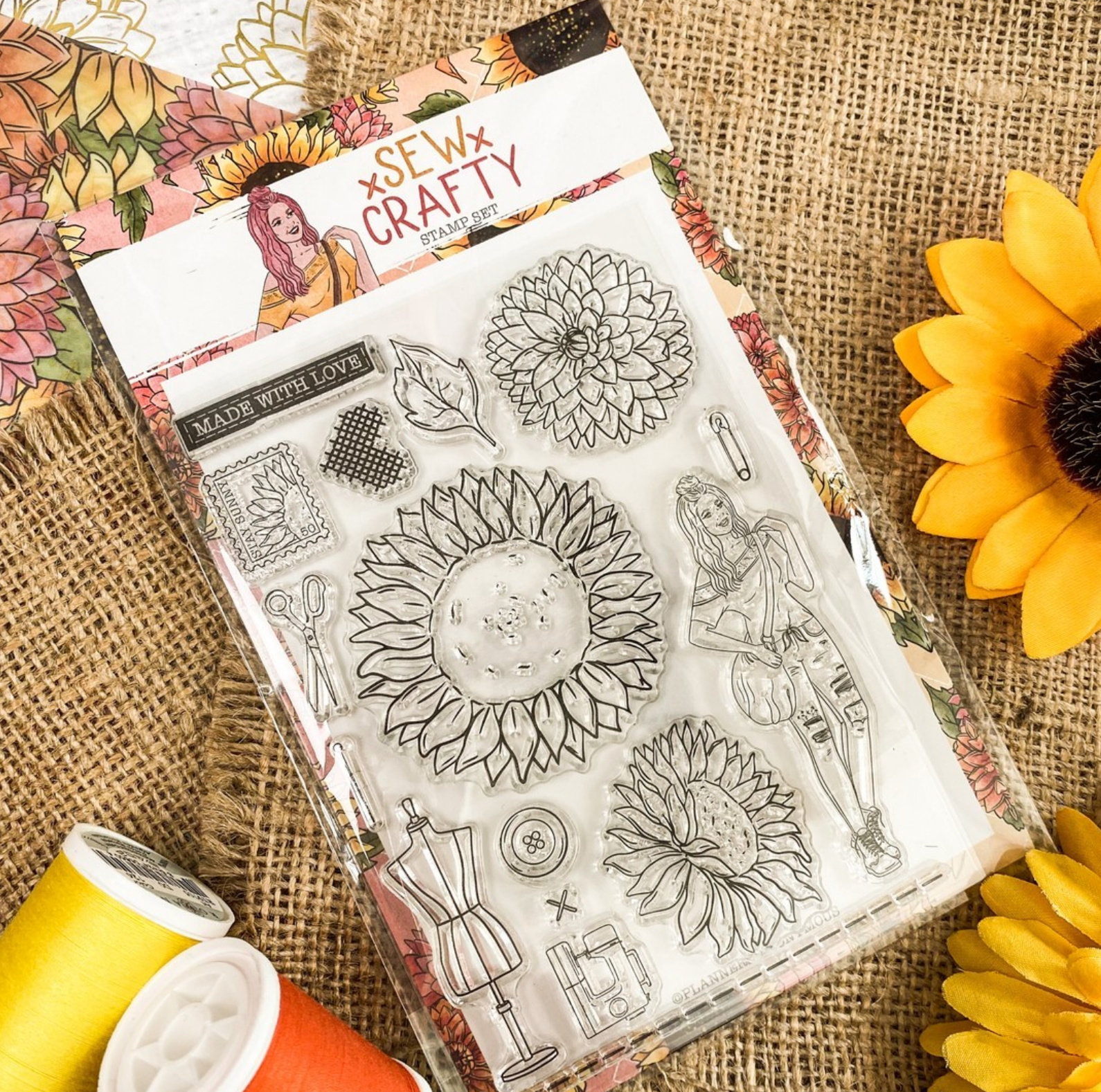 Sew Crafty Stamp Set